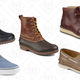 Decoy Wool Duck Boot, $88 | Striper LL CVO Saturated Sneaker, $32 | Decoy Duck Boot, $88 | Dockyard Chukka, $84 | Gold Cup Authentic Original Cross Lace Boat Shoe, $102